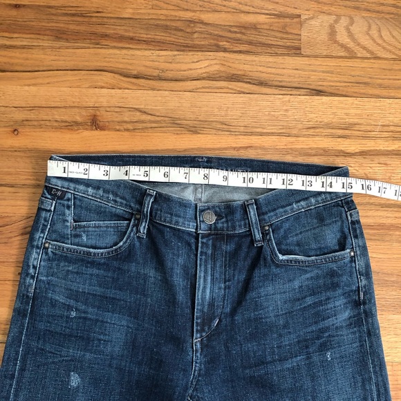 Never worn Citizens of Humanity Carlton ankle straight leg jeans blue size 30 - Picture 4 of 16